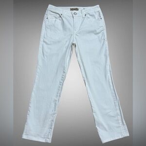 Nine West Vintage America White Stretch Jeans Size 2 Skinny